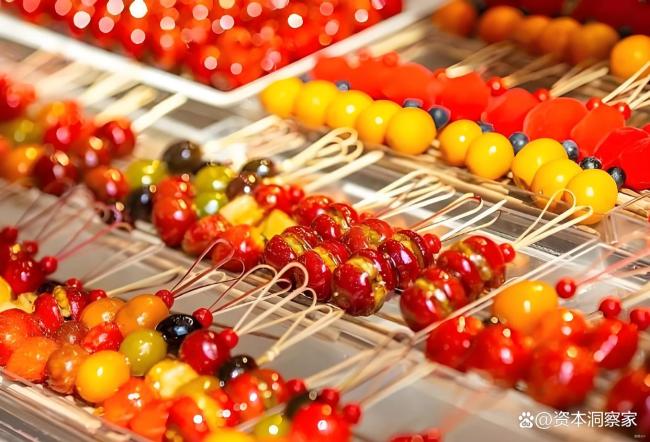 阚清子为吃奶皮子糖葫芦排队2小时 网红甜品引发全国热潮